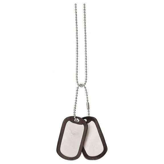 Rothco Dog Tag Silencers, Black