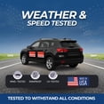 thumbnail image 4 of Dordash Car Magnet Sign by DC | Flexible Car Magnetic Sheets with Adhesive Backing | 10"x20" Bumper Magnet Sticker for Vehicles, Trucks & Business Advertising Signs | 2 PC | Made in USA, 4 of 7