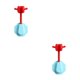 thumbnail image 2 of Cateissary Soporte de cabezal de ducha de 360 ° Soporte de cabezal de ducha autoadhesivo ajustable Montaje en pared con soporte de gancho Type1 NO1, 2 of 6