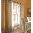 thumbnail image 1 of Thermalogic Check Grommet Top Curtain Pair, 63 L, 1 of 2