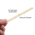thumbnail image 4 of 100PCs Single-Hole Wooden Candle Wick Holders 4.5 Inch for DIY Candle Making, 4 of 6