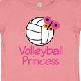 thumbnail image 4 of Inktastic Volleyball Butterfly Princess Girls Baby T-Shirt, 4 of 5