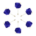 thumbnail image 1 of Ramilletes de rosa Unique Bargains 6 Pcs Azul Oscuro Ceremonia de Boda, 1 of 5