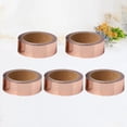 thumbnail image 2 of CIMAXIC DIY tape 5pcs Delicate Tapes Bronzing Decorative Label Sticker Diary Hand Account Delicate Tape Gift Packing Tape Paste (Rose Golden),0.59"X196.85"X0.59", 2 of 4
