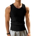 thumbnail image 6 of Workout Tank Tops Men Lightweight Breathable Slim Fit Stretchy Crewneck Muscle Sleeveless Shirt Athletic Gym Tanks, 6 of 6