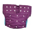 thumbnail image 2 of Ropa interior protectora, pantalones de pañales para adultos, cómodos de poner y quitar, envolturas de secado rápido, cubierta de pañal para ancianos y adultos Violeta, 2 of 8