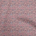 thumbnail image 1 of oneOone Cotton Poplin Twill Peach Fabric Asian Suzani Sewing Fabric By The Yard Printed Diy Clothing Sewing Supplies 56 Inch Wide, 1 of 5