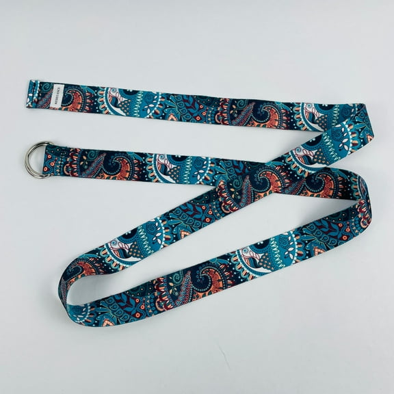 RESISTANCE 65 in x 1.4 in Yoga Straps for Stretching, with Adjustable D-Ring Buckle