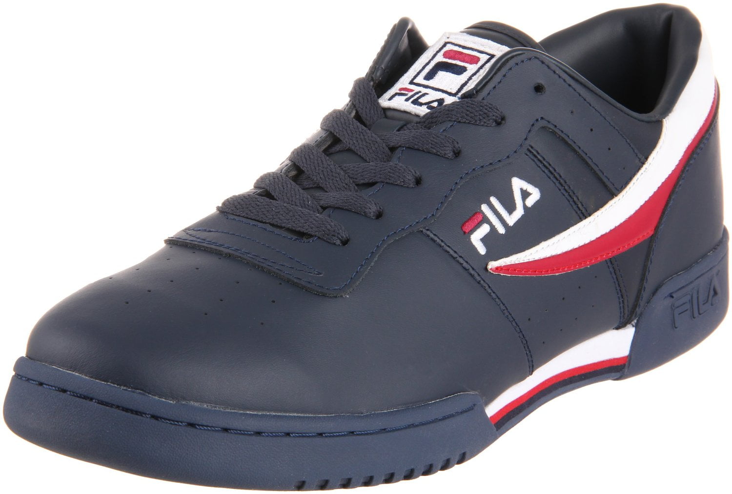 Fila Men's Original Vintage Fitness Shoe,Navy/White/Red,9.5 M - Walmart.com