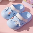 thumbnail image 3 of Sandalias de suela blanda de Hello Kitty Kawaii My Melody Kuromi EVA Baotou, zapatillas Anime Sanrio Girl Heart, bonitos zapatos con agujeros para niños, 3 of 4