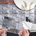 thumbnail image 1 of Fiudx Pegatinas Autoadhesivas para Azulejos, Fácil Instalación, Material Ecológico, Arena Resistente Al Calor, Decoración de Pared para Baño y Cocina, Ideal para Bricolaje, 30 X 15 Cm, Decoración Del, 1 of 7