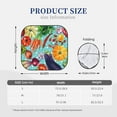 thumbnail image 3 of Vsdgher Vegetable Print Car Windshield Sun Shade, Reflective Sunshade Window Sunshade Sun Visor Protector Fit for Cars,Trucks,SUVs-Small, 3 of 6