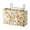 Yellow, variant on Hanging Fabric Bedside Storage Bag - 11.8 x 4.7 x 7.5in Canvas Organizer with Double Hooks for Dormitory, Multi-Pocket Wall Storage(Yellow)
