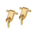 thumbnail image 1 of Retenedor de cuerdas de guitarra Hugo 2 piezas con tornillos Oro, 1 of 10