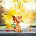 thumbnail image 6 of Desk Accessories Promotion Sale! Nomeni Autumn Angel Resin Crafts Maple Angel Ornament Desktop Ornament, Home Decor Clearance Sale, 6 of 9
