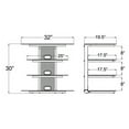 thumbnail image 3 of Multifunction AV stand for up to 35" LCD or LED TVs, 3 of 3