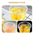 thumbnail image 2 of 100Pcs Disposable Clear Lids Transparent Flat Lids Compact Cup Covers Cup Accessory, 2 of 6