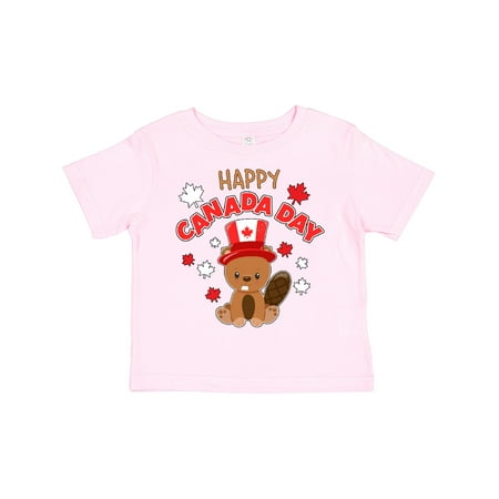 

Inktastic Happy Canada Day Boys or Girls Toddler T-Shirt