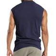thumbnail image 2 of Men Summer Sports Loose Sleeveless Vest Solid Simple Waistcoat Bottoming Shirt, 2 of 8