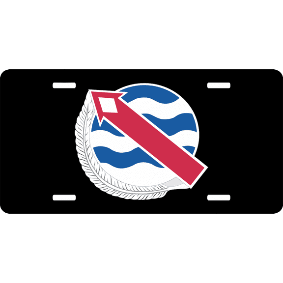 U.S. Army Pacific Command Unit Crest License Plate