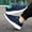 Blue, variant on Zecgelong Kids Girls Boys Running Shoes Lightwight Breathable Slip On Athletic Sport Sneakers Girls School Shoes Comfortable Size 2