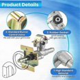 thumbnail image 3 of 2 Pack Universal Griddle Burner Control Valve Replacement Parts for Gas Grill,Compatible with Cooking Equipment, 3 of 5