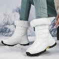 thumbnail image 5 of Women's Winter Snow Boots - Lightweight Waterproof Booties for Skiing & Outdoor Activities, 5 of 12