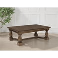 thumbnail image 3 of Signature Design by Ashley Korestone Coffee Table, Dark Brown, Contemporary Living Room Center Table, 3 of 6