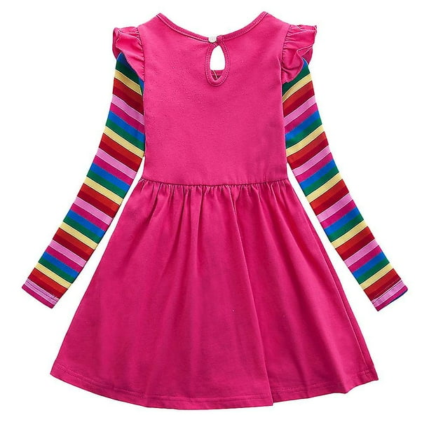 Girls long sleeve skater dress hot sale
