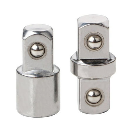 

GLFSIL 2Pcs Universal 1/4 3/8 Extension Wrench Adapters For Wrench Sleeve Adapter