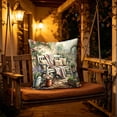 thumbnail image 5 of Lzobxe Outdoor Cushion Cover, Fade Resistant Throw Pillow Cover, Decorative Soft Floral and Bird Printed Throw Pillow Covers for Living Room Garden, 5 of 5