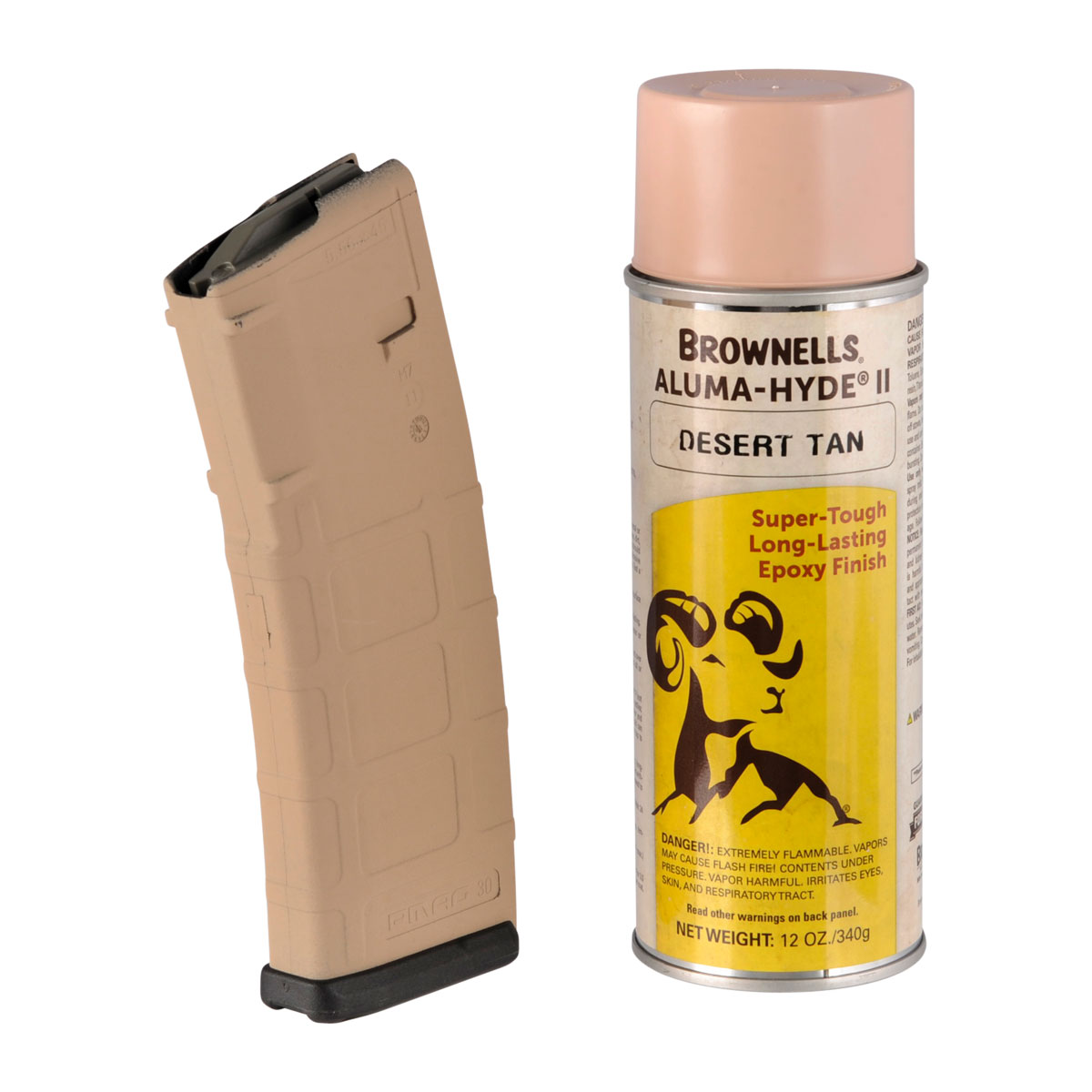 Brownells Aluma-Hyde II 12 oz. Spray-On Epoxy Firearm Finish Matte ...