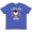 Retro Heather Royal, variant on Inktastic I Love My Oma with Cute Penguin and Hearts Youth T-Shirt