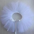 thumbnail image 2 of Women Tulle Ruffle Collar Halloween Costume Accessory Shawl Lapel Detachable White, 2 of 5