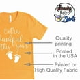 thumbnail image 3 of Extra Thankful This Year Shirt, Thanksgiving Maternity Shirt, Pregnancy Announcement Shirt(Yellow-Large), 3 of 4