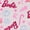 Barbie Pink, variant on Barbie Toddler Long Sleeve Blanket Sleeper, One-Piece, Sizes 12M-5T