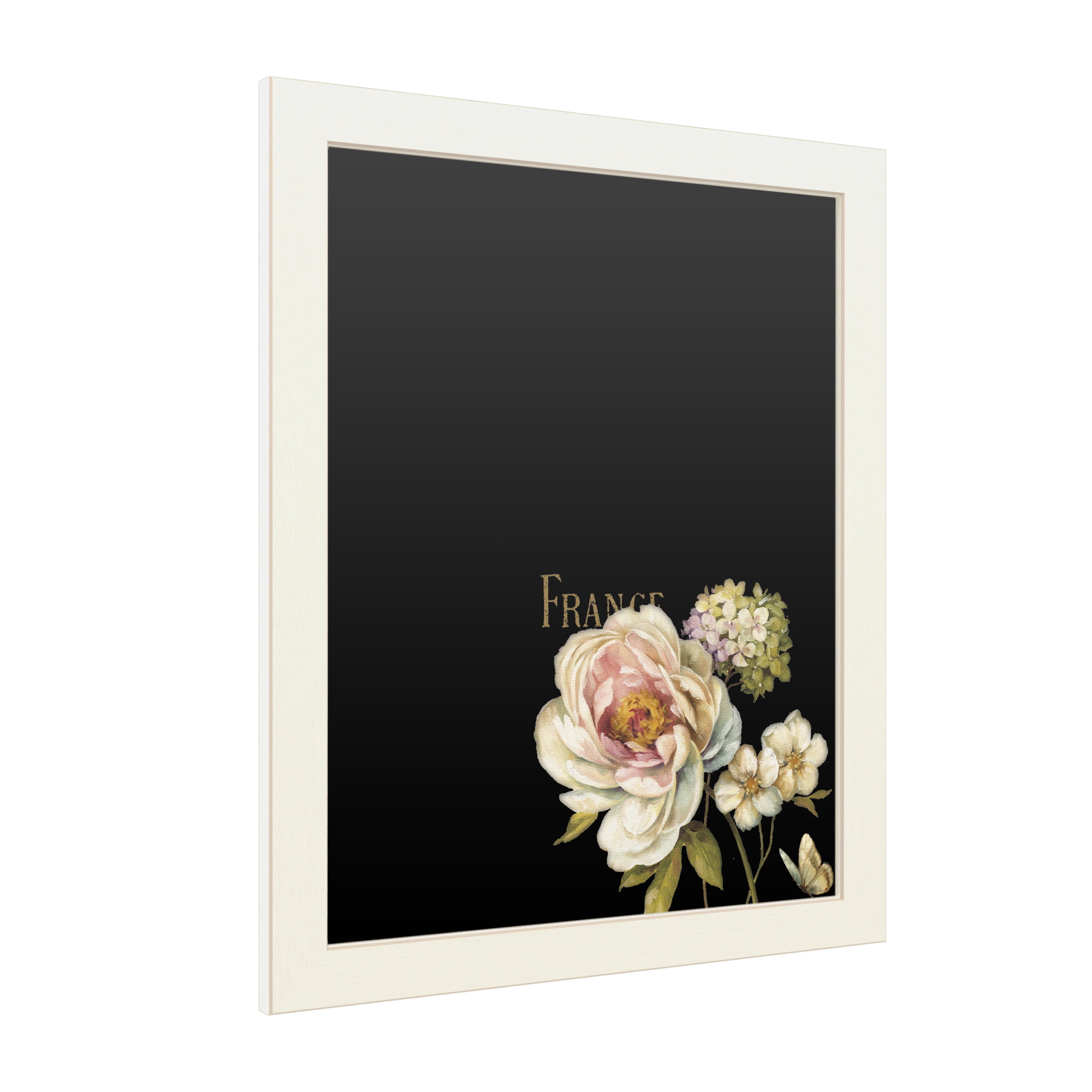 Trademark Fine Art 'Marche de Fleurs on Black' Chalkboard by Lisa Audit