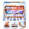 thumbnail image 5 of Funda para iPhone 17 Pro Max Diaclara, protección integral, color naranja, 5 of 5