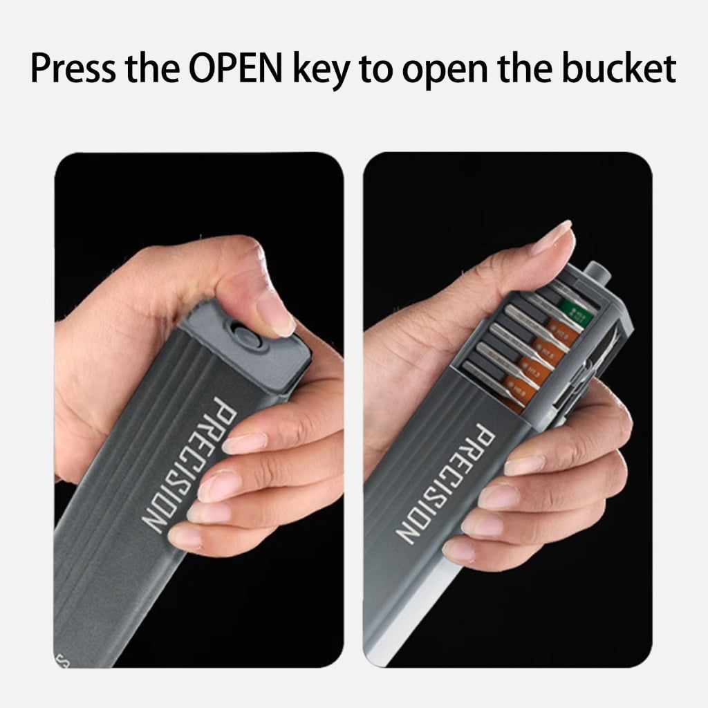 Multipurpose 49 Piece Precisions Screwdriver Kit with Convenient Storage Box Small Magnetic Electronic Repair Tools Set