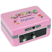 Personalized Cars and Trucks Cash Box