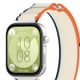 thumbnail image 1 of Correa Tejida Nailon Reloj Ajustable para Huawei Watch Fit 3 (Beige) Naranja, 1 of 5
