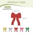 thumbnail image 2 of Glitter Bow Iron on Patches Sequin Sew on Bows Embroidered Applique Fit for Jeans Jackets Women Clothes Hats Backpacks Red/Gold/Pink/Green/Silver Grey, 2 of 7