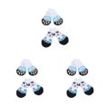 thumbnail image 1 of kurtrusly 4pcs/set Cotton Thread Dog Socks - Fashionable And Safe Paw Protection Anti-Slide Dog Socks blue and white S 3Set, 1 of 6