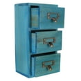 thumbnail image 3 of 1 Ensemble Organisateur de Rangement avec Tiroirs Bleu pour Usage Domestique, 3 of 8