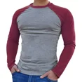 thumbnail image 1 of Playera Hombre Karhim A023 Ranglan Beisbolera Manga Larga, 1 of 8
