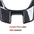 thumbnail image 2 of 3X for Ranger Everest Endeavor 2015+ Carbon Fiber Steering Wheel & Gear Shift Cover Trim Frame Decorator, 2 of 7