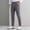 Dark Gray, variant on WIZUTIZ Men's Plaid Skinny Dress Pants - Stretch Straight Leg Outdoor Business Casual Golf Pants with Pockets