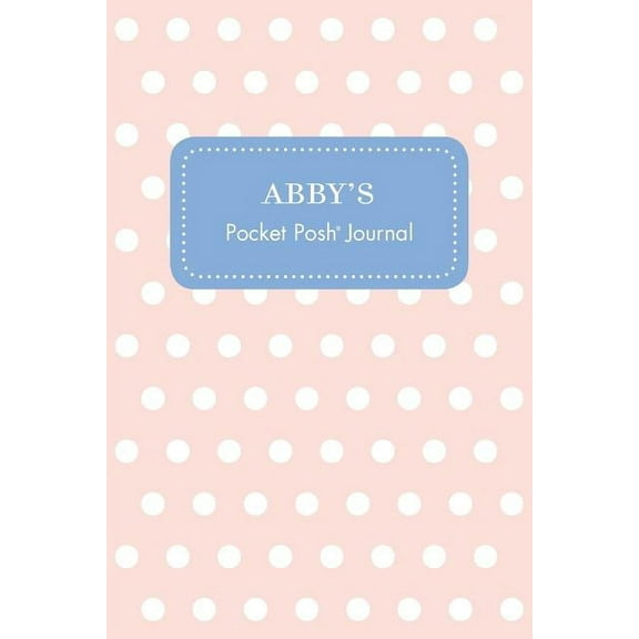 Abby's Pocket Posh Journal, Polka Dot, (Paperback)
