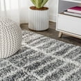thumbnail image 6 of JONATHAN Y MALIBU SHAG 2 x 8 Runner Rug, Ankara Vintage Medallion - Ivory/Gray, MBS101A-28, 6 of 8