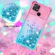 thumbnail image 4 of Funda para Xiaomi Poco C40 Transparente con Brillos Carcasa Protectora Antigolpes con Glitter Brillante, 4 of 5